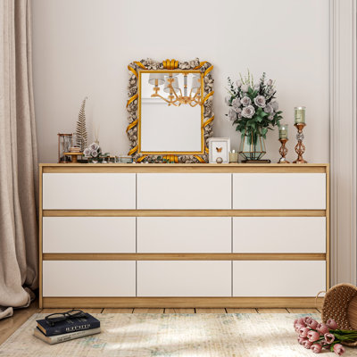 Nine Drawers Dresser For Your Bedroom by Latitude Run