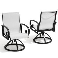 Reshay Aluminum Outdoor Dining Armchair With Sunbrella (Set of 2) by Canora Grey
