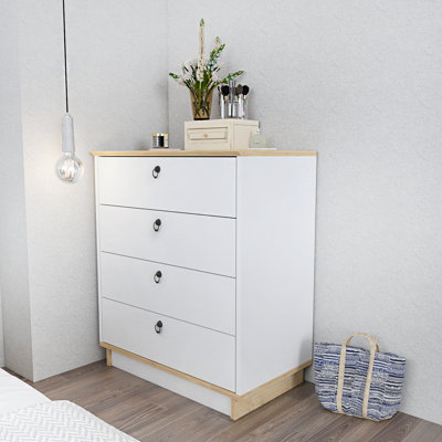 Yanaliz 4 Drawer 32" W Lingerie Chest by Ebern Designs