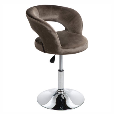 Giselle Contemporary Vanity Chair with 360 Degree Swivel, Makeup Vanity Seat with Adjustable Height by Mercer41