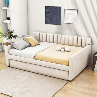Brynleifur Full / Double Daybed with Trundle by Hokku Designs