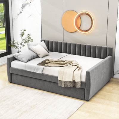 Brynleifur Full / Double Daybed with Trundle by Hokku Designs