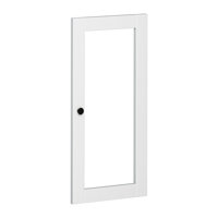 Ramdev 100% Solid Wood Modular Cabinet Clear Glass Door Kit