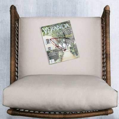 Cinderford Craney Wicker Outdoor Rocking Chair by Beachcrest Home