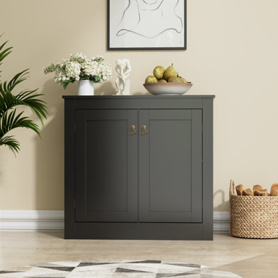 Cryal 31.5" W Sideboard with Adjustable Shelves by Winston Porter