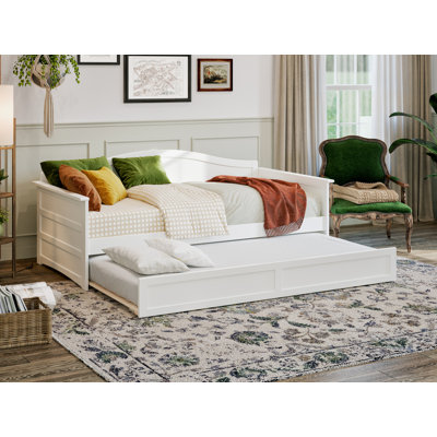 Arione Classy Classic Twin Daybed with Twin Trundle by Lark Manor