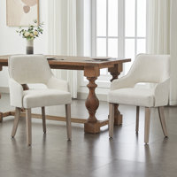 Haziqah Arm Chair Dining Chair by Red Barrel Studio