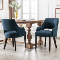 Haziqah Arm Chair Dining Chair by Red Barrel Studio