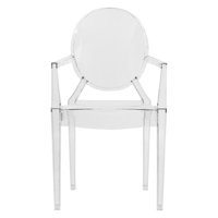 Hudman King Louis Back Stacking Arm Chair Dining Chair by Orren Ellis