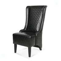 High-Back Velvet Accent Chair, Modern Side Chair for Living Room, Bedroom by Wildon Home