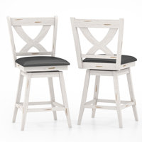 Havant Swivel Bar & Counter Stool by Laurel Foundry Modern Farmhouse