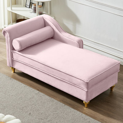 Gaurik Upholstered Chaise Lounge by House of Hampton