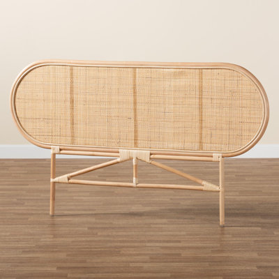 Beckworth Queen Rattan Panel Headboard by Bay Isle Home