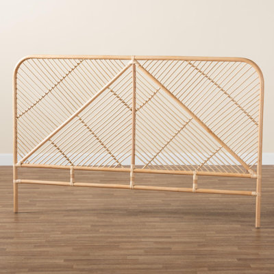 Calay Queen Wicker/Rattan Open-Frame Headboard by Bayou Breeze