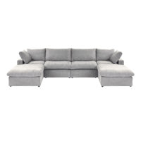 Kenda Ellerie 6 - Piece Upholstered Sectional