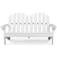 Calvino Wood Outdoor Adirondack Chair by Highland Dunes