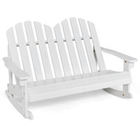 Tabris Wood Outdoor Adirondack Chair by Highland Dunes