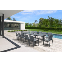 Dynah Rectangular 12 - Person 136