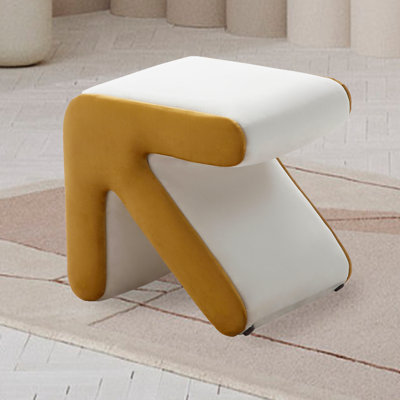 Solid + Manufactured Wood Accent Stool by Latitude Run