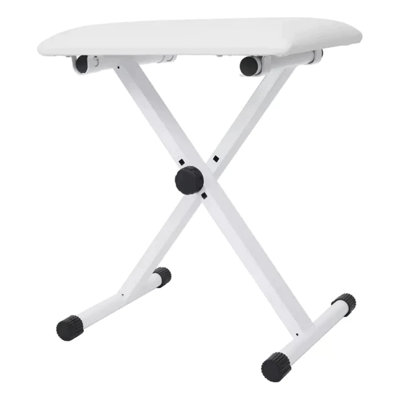 5 Core Keyboard Bench X Style Piano Stool Thick Padded 12 to 18.5 inch Adjustable Keyboards Chair Clebert by Ebern Designs