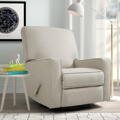 Saidee Manual Swivel Rocker Recliner Chair, Large Glider Recliner, High Back, Deep Seat