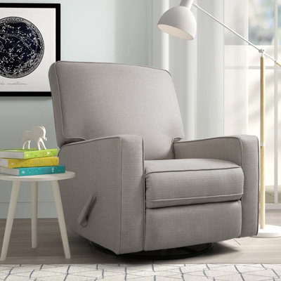 Saidee Manual Swivel Rocker Recliner Chair, Large Glider Recliner, High Back, Deep Seat by Latitude Run
