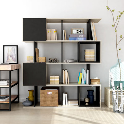 Pouerie Geometric Bookcase by Latitude Run