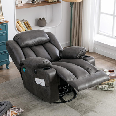 Ruhe Vegan Leather Recliner by Latitude Run
