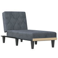 Nourhan Upholstered Chaise Lounge by Ebern Designs