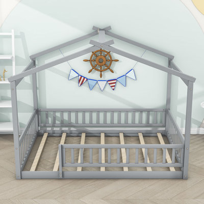 Waford Wood House Bed by Gracie Oaks