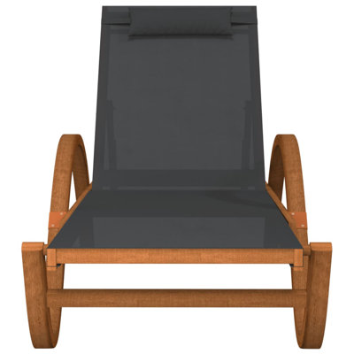 Quintell 76" Long Reclining Poplar Single Chaise by Ebern Designs
