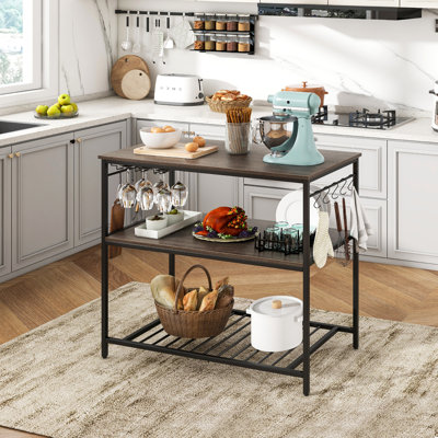 Natal Prep Table with Manufactured Wood Top by Trent Austin Design