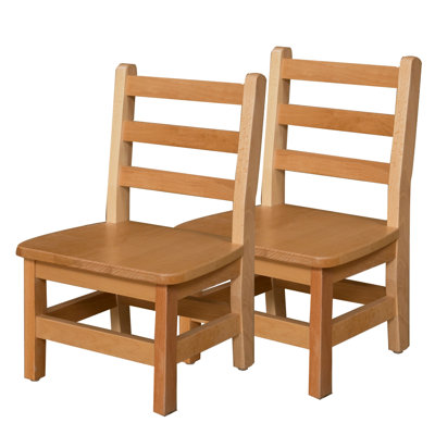 Hysell Kids Wood Desk / Activity Chair and Ottoman by Harriet Bee
