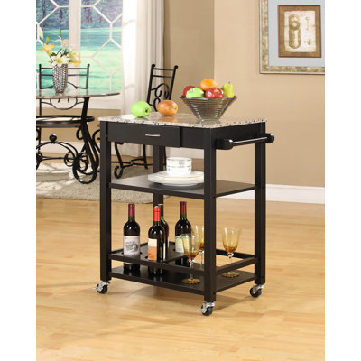 Merola Wood Bar Cart by Wildon Home