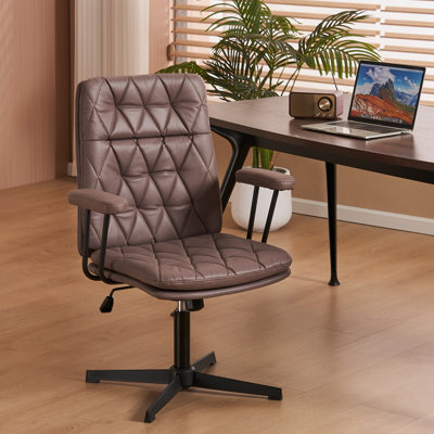 Leather Office Executive Chair with Armrest