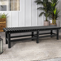 Amyrikal Outdoor Bench by Red Barrel Studio
