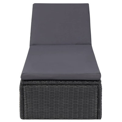 Nidhin 78" Long Reclining Single Chaise with Cushions
