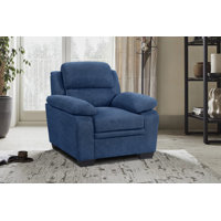Mellitz Upholstered Pillow Top Armchair by Ebern Designs
