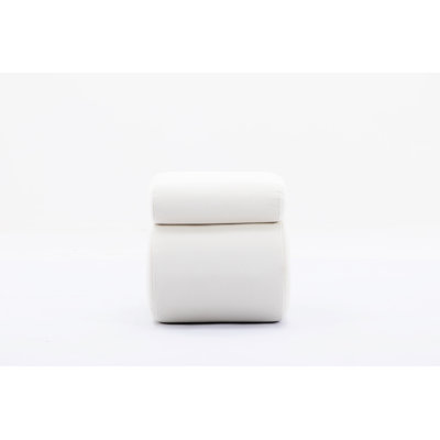Serpa S-shape Ottoman-Makeup Stool-Footstool by Brayden Studio
