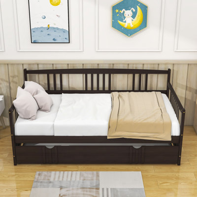 Eolia Wood Daybed With Trundle by Wildon Home