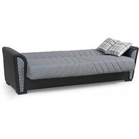 Sundon 87" Fabric Convertible Sleeper Sofa Bed by Wildon Home