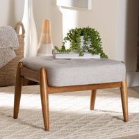 Cevyn Upholstered Ottoman by Wade Logan