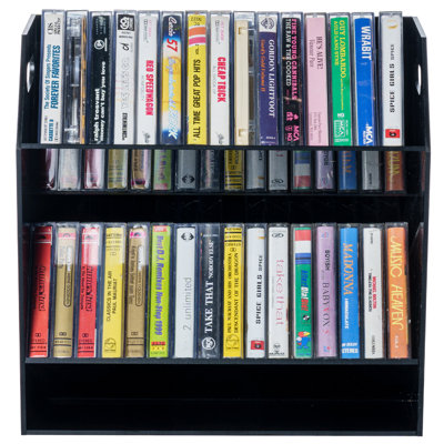 Salinda Acrylic Cassettes Tape Media Storage by Ebern Designs