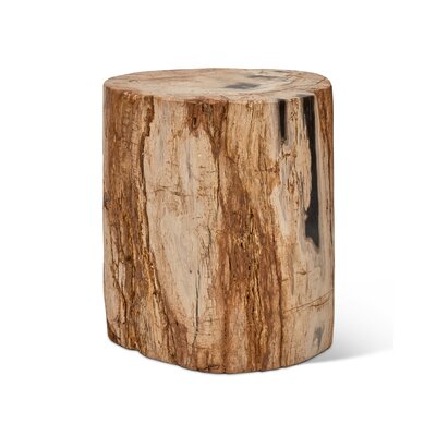 Fully Polished Accent Stool by Foundry Select