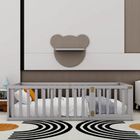 Twin Size Wood Daybed Frame by Harriet Bee