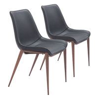 Polyurethane Side Chair Dining Chair by Zuo Hospitality