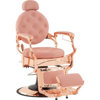Heavy Duty Metal Barber Chair Hydraulic Recline Salon Beauty Spa Chair