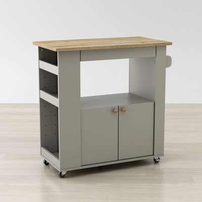 Astor 35" Kitchen Cart by Latitude Run