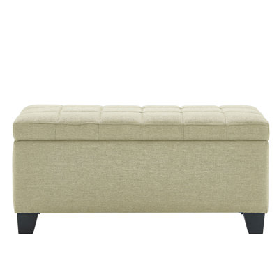 Maida Upholstered Flip Top Storage Bench by Wildon Home
