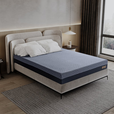 EGOHOME 10" Medium Copper Infused Hybrid Mattress by EGOHOME